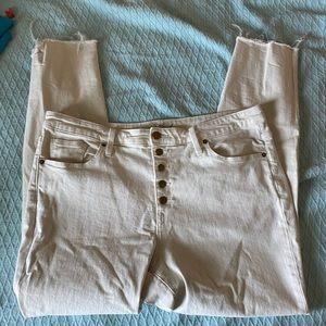 SALE 20% OFF Universal cream button fly size 16/33R